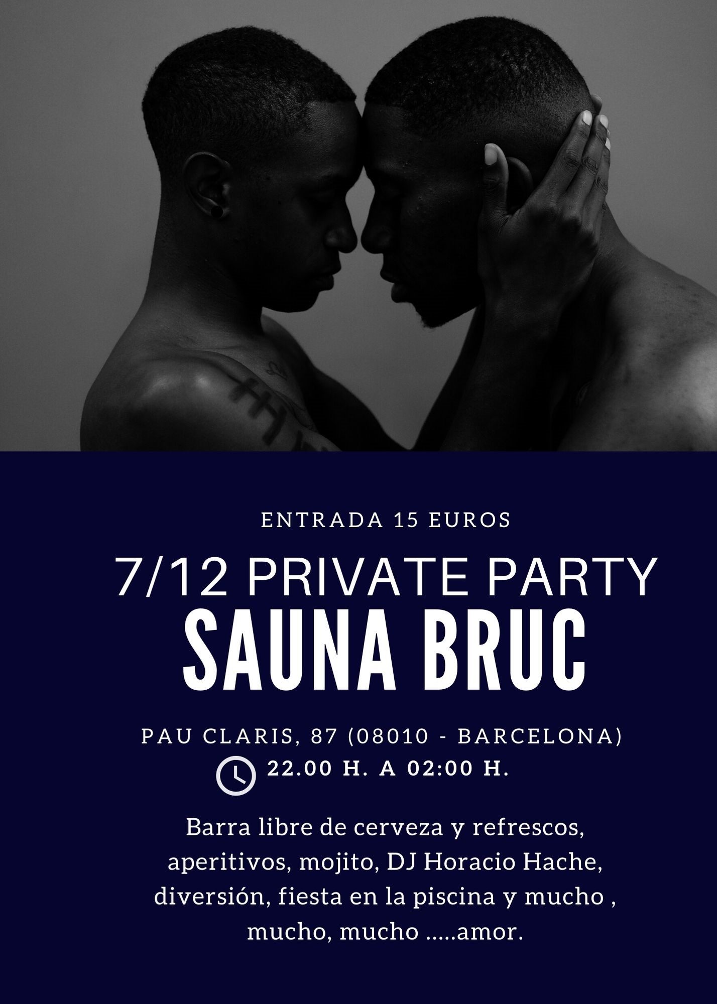 7 de Diciembre PSP en Sauna Bruc